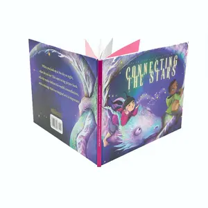 Fabrika fiyat özel ciltli renkli hikaye resimli kitap çocuk kitap baskı