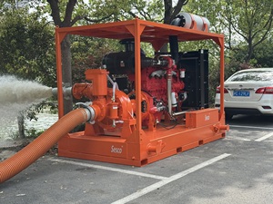 4-16-Inch Self-Priming Centrifugal Pumps Engine Water Pump for Wastewater Car Wash Agriculture Mining Big Flow SK8 Engine - Product Image 4