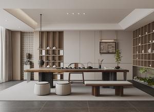 Armoire de présentation de bois massif de style japonais d'Asie du Sud-Est, moderne, durable et multifonctionnelle pour salon, chambre à coucher, villa - Product Image 2