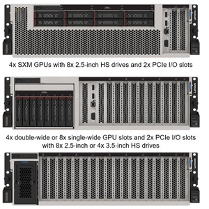 Máy chủ rack Lenovo ThinkSystem SR670 V2 với 8 ổ cứng 2.5 inch Hot Swap SAS/SATA 4TB, sử dụng 32 ổ cứng 128GB 3200MHz TruDDR4 - Product Image 3