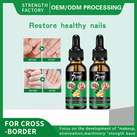 Vente directe d'usine OEM&ODM, sérum réparateur pour ongles antifongique naturel pur 30 ml, soin des cuticules