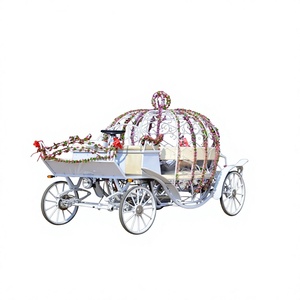 Dernière Nouveauté : Carrosse de Mariage Cendrillon de Chicago, Élégant Buggy de Mariage Anglais de Vancouver, Australie - Product Image 1