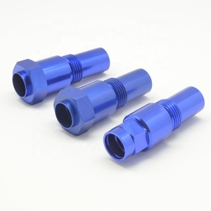 שנזן מכונה <span class=keywords><strong>cnc</strong></span> מפנה <span class=keywords><strong>cnc</strong></span> פנה חיישן מתכת מעטפת חלקי bule ציפוי או ברור ציפוי וכו' - Product Image 4