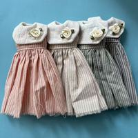 Vêtements de poupée Blythe Ob22 Ob24, style western rayé, une pièce, 24M-G4401, tissu pour plus de 14 ans