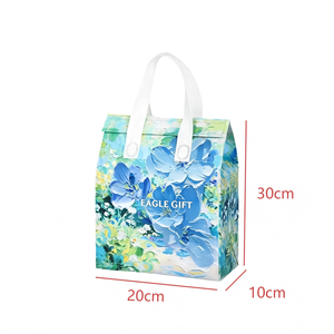 Custom Logo Insulated Lunch Cooler Bag Foldable Thermal Technology Home Refrigerator Grocery Shopping Cooler Holder - Product Image 2