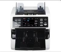 Compteur de billets professionnel AL-920A avec grand écran tactile TFT, double CIS et détection de billets mixtes