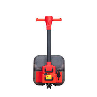 Nettoyeur de sols portatif léger M3 de 19,5 kg avec double brosse, largeur de 440 mm, pour le nettoyage multi-usages des comptoirs, des tapis et des sols