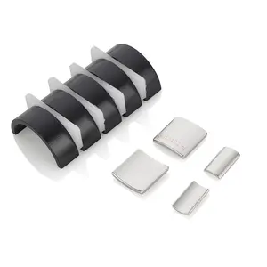 High Quality Factory Black Epoxy Coated Arc Segment Magnets Curved Neodymium Magnet