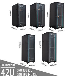 Tùy chỉnh Mạng tủ điện tử máy chủ <span class=keywords><strong>Rack</strong></span> Trường hợp với tăng cường quản lý cáp trong kho - Product Image 2