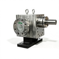 Pompe doseuse à engrenages en acier inoxydable à haute viscosité pour résine PU, adhésif et liquides visqueux, capable de atteindre jusqu'à des millions de CPS
