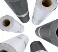 Vente en gros d'usine de rouleaux de film PE pour la production de pochettes en polyéthylène, matériau d'emballage imperméable pour l'industrie du commerce électronique