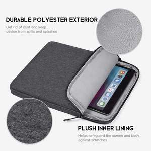 Antichoc Étanche En Peluche Protection Universelle Slim Zipper <span class=keywords><strong>9</strong></span> 11 Pouces Tablet Sleeve Bag Case pour <span class=keywords><strong>iPad</strong></span> Pro - Product Image 2