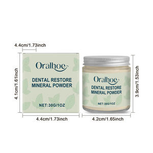 Best-seller Poudre dentifrice blanchissante douce 30g pour usage domestique avec des ingrédients biologiques Élimine les taches et les dents jaunes - Product Image 5