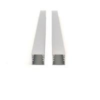 YG-1212 Vente chaude Profil en aluminium encastré LED Lumière linéaire Profil en aluminium LED