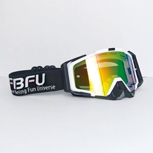 Gafas FBFU MX BMX Personalizadas para Motociclismo/<span class=keywords><strong>Bicicleta</strong></span>/Ciclismo para <span class=keywords><strong>Mujer</strong></span>, Protección UV, Lentes Reemplazables, Marco de PC, para Exteriores - Product Image 2