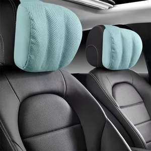 Xe sang trọng tựa đầu cổ gối hàng không lớp hỗ trợ cho mùa hè lái xe thoải mái và thoáng khí - Product Image 5
