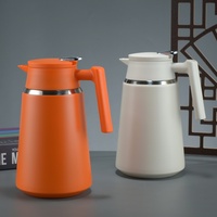 2026 Emerit Logo personnalisé en acier inoxydable 304, Théière à thé à fond épais grande capacité, Cafetières, Bouilloires, Bouteilles isothermes