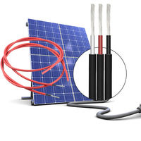1000V PV1-F für Verzinntes Kupfer Einadriges Solar-PV-Kabel 2,5mm-10mm Größen