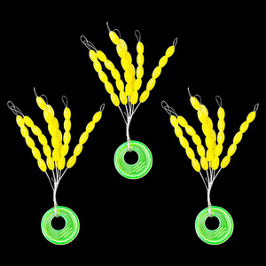 Bobber <span class=keywords><strong>Stop</strong></span> Space Bean Accessoires de pêche avec flotteur flottant - Product Image 6