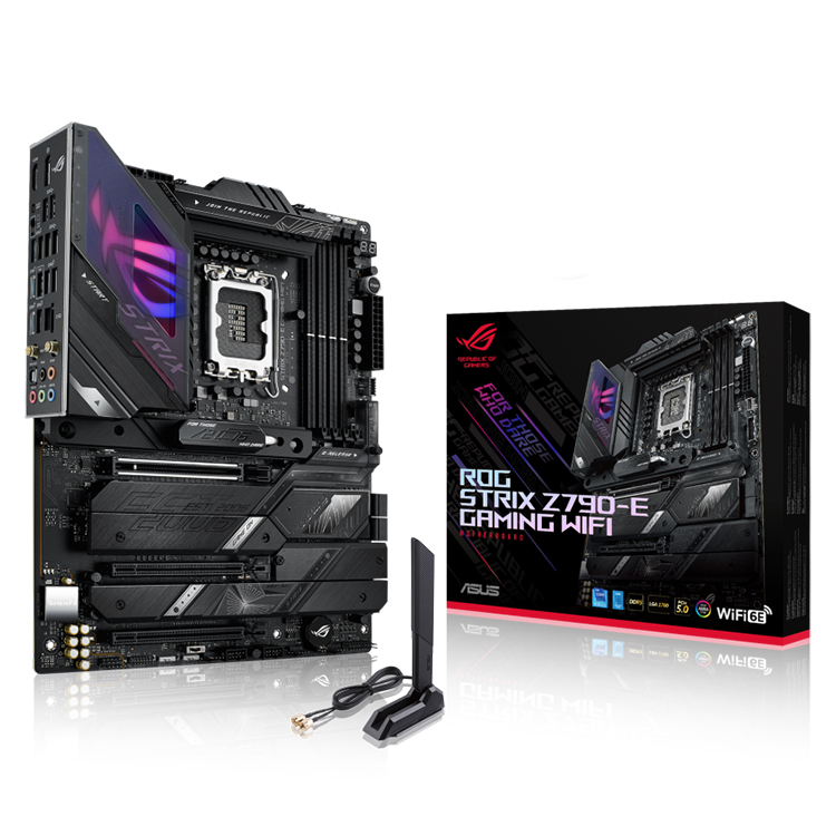 ASUS ROG STRIX Z790-E GAMING WIFI Used Motherboard for Intel CPU