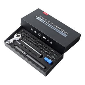 Precision Electric <b>Screwdriver</b> Set 59 In 1 Rechargeable Battery <b>Powered</b> With Multiple Bits For Repair And Maintenance - Product Image 2