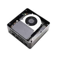 Mini arbre puissant Mini PC AMD R yzen 5 2500U R7 3750H Quad Core Vega 8 graphique 2 * DDR4 M.2 ordinateur de bureau Win10 4K HD2.0 DP AC