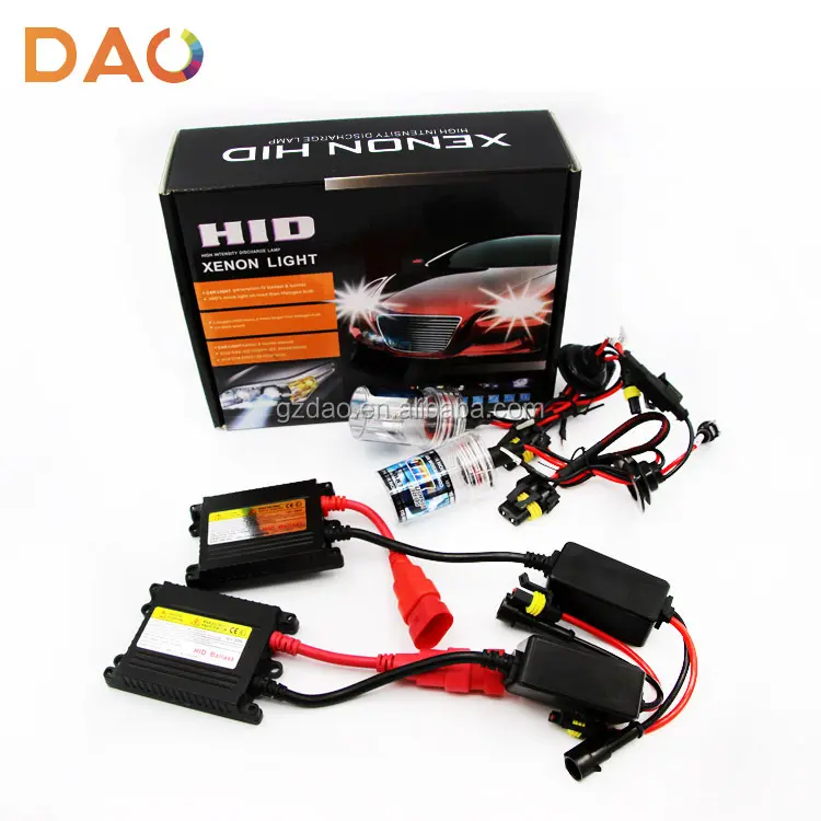 12V 35W 4300K Fast Start Ballast Crystal HID Xenon Kit HID Car Lights H4 Bi Xenon 3000K 6000K 8000K H11 9005 HB3 HB4 880 881