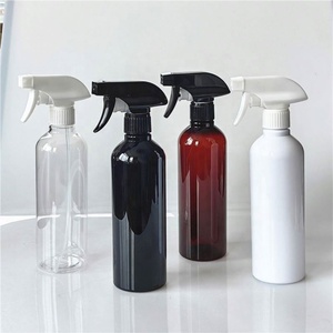 In Stock 500ml 17oz Custom PET Empty Trigger Car Cleaning Plastic Black Spray <b>Bottle</b> - Product Image 6