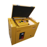 Mini générateur électrostatique Portable 6kw, kit de micro générateur Diesel silencieux, prix à distance