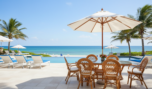 ชุดโต๊ะรับประทานอาหารสไตล์เอเชียโบราณ โครงหวาย แข็งแรง ทนทาน พร้อมโต๊ะยาว จากอินโดนีเซีย เหมาะสำหรับบ้าน เฟอร์นิเจอร์ วิลล่า โรงแรม อพาร์ทเมนท์ CV Craftindo - Product Image 5