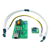 Kartu Sever Lan OEM Gigabit Ethernet Antarmuka Nic POE Modul NIC Minipcie Ke RJ45 Kartu Jaringan Port Tunggal untuk Server