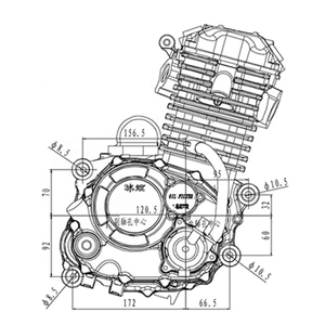 Cqjb xe máy 150cc bộ phận 175cc 4 đột quỵ 200cc động cơ 220cc - Product Image 3