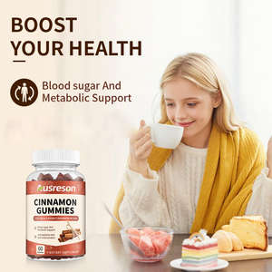 Compléments alimentaires ASAP OEM Gummies à la cannelle, Gummies à la cannelle de Ceylan avec berbérine, Bonbons gélifiés à la cannelle - Product Image 2