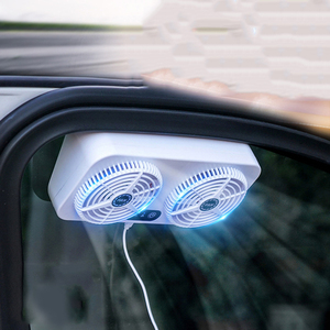 Verano nueva interfaz Usb enfriador de coche ventilador de escape de circulación de aire ventilador de ventilación de coche <span class=keywords><strong>Fana</strong></span> - Product Image 6