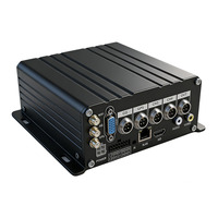 Enregistreur vidéo mobile pour véhicule SeemeTech 4CH MDVR AI ADAS BSD en option avec 4G WIFI GPS 2MP H.265 / H.264, enregistreur vidéo HDD pour flotte de camions