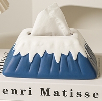 Schneeberg Keramik Taschentuchbox - Wohnzimmer, Papiertuchschublade - Schlafzimmer, Esstisch, Dekorationsartikel
