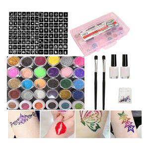 Offre Spéciale Diamant Peinture Ensemble De <span class=keywords><strong>Tatouage</strong></span> 118 <span class=keywords><strong>tatouage</strong></span> Gabarit <span class=keywords><strong>Simple</strong></span> Jet D'encre De <span class=keywords><strong>Tatouage</strong></span> Paillettes Corps Lumineux Peinture - Product Image 2