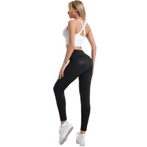 Pantalones de sudor de Sauna con logotipo personalizado, entrenamiento, pérdida de peso, moldeador de cuerpo inferior, chándal, ejercicio, <span class=keywords><strong>Fitness</strong></span>, <span class=keywords><strong>mujer</strong></span> - Product Image 3