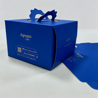 Boîtes rigides personnalisées imprimées avec impression UV dorée, papier d'art de qualité alimentaire, emballage recyclable et jetable pour produits alimentaires
