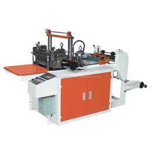 Polythene T-shirt Bag Cutting Making Machine Soft Bag Manufacturing Machine Turnkey Plant