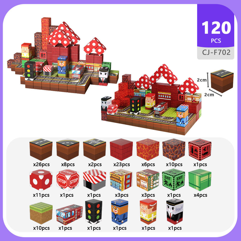 F702 Station-120Pcs d'incendie de montagne