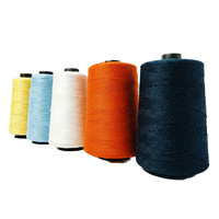 Fil textile en polyester teint en masse pour le tissage, le tricotage, la broderie et la couture