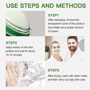 Mascarilla Facial de Arcilla para el Cuidado de la Piel con Logotipo Personalizado OEM, Mascarilla en Barra de Té Verde para Limpieza Profunda y Eliminación de Puntos Negros - Product Image 5