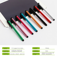 Stylet capacitif de 10 couleurs à 7.0 pour écran tactile, stylo capacitif personnalisé pour tablette, téléphone portable