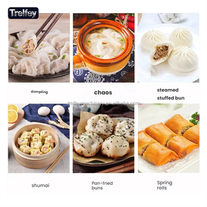 เครื่องรีดแป้งอัตโนมัติขนาดเล็กสำหรับธุรกิจในครัวเรือน เครื่องทำแป้งเกี๊ยว เครื่องทำปอเปี๊ยะ เครื่องทำซาโมซ่า เครื่องรีดแป้งพาสต้า - Product Image 3