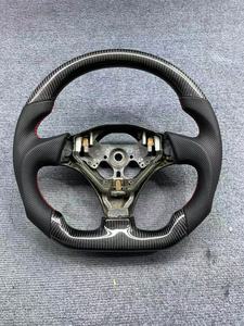 Volante Ergonomico in Pelle e Fibra di Carbonio Sportivo per <span class=keywords><strong>VW</strong></span> B8 <span class=keywords><strong>Polo</strong></span> MK6 ID.4 Atlas Atlas Cross Sport - Product Image 1