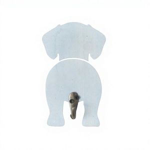 Most Trending Wooden Dog Hook With Single <b>Holder</b> Top Quality Interior Decorative Home and Office <b>Wall</b> Hook for <b>Key</b> <b>Holder</b> - Product Image 1