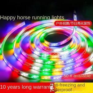 YAKI esterno impermeabile <span class=keywords><strong>Neon</strong></span> LED luce morbida striscia <span class=keywords><strong>colorata</strong></span> lanterna tendone acqua corrente <span class=keywords><strong>lampada</strong></span> IP65 paesaggio segno di applicazione - Product Image 2