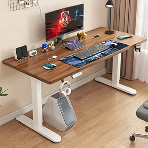 Tavolo da Ufficio Regolabile, <span class=keywords><strong>Scrivania</strong></span> per Computer Portatile, Postazione di Lavoro Moderna per <span class=keywords><strong>Casa</strong></span> - Product Image 6