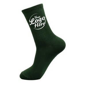 Customized Thick Sole Cotton <b>Socks</b> OEM Athletic <b>Running</b> <b>Socks</b> Breathable & Anti-Slip <b>Socks</b> - Product Image 1
